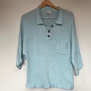 Wrap London blue collar sweater 8